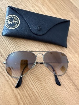 Ray Ban Aviator RB 2935 Metal Large 004/51 58 14 2N Original mit Etui