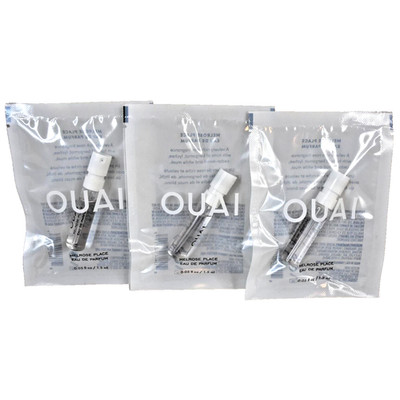 Lot of 3 OUAI Melrose Place Eau de Parfum Perfume Sample Size Vial .05oz / 1.5mL