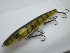 10” Lumox Lures Scallywag Lake Perch Weighted Jerkbait Musky Lure