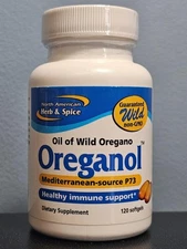 120 Softgels North American Herb & Spice Oreganol - New / Sealed! Exp 11/2027