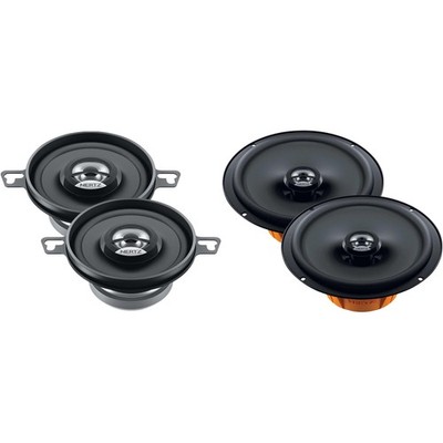 Hertz Dieci Series DCX 165.3 6.5'' Two-Way Coaxial Speakers - Pair with DCX 87...