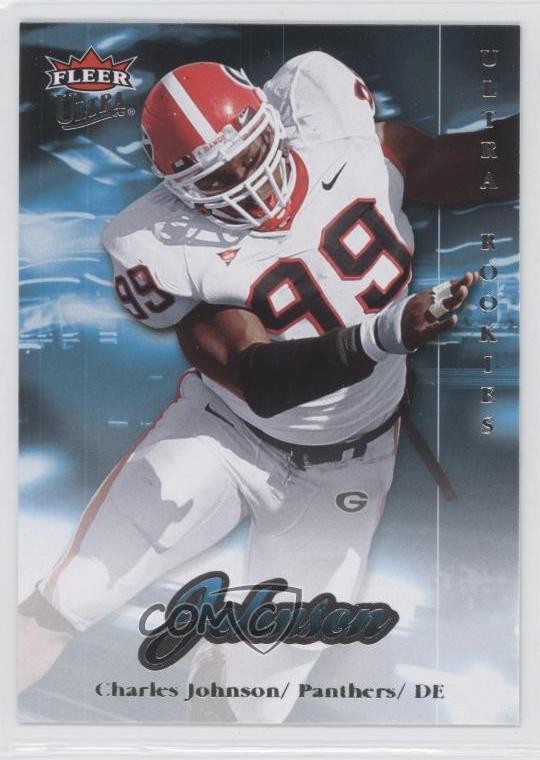 2007 Fleer Ultra Ultra Rookies Retail Charles Johnson #294 Rookie RC 0c0