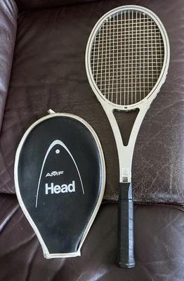 Raquette Vintage Head Arthur Ashe Competition Metal Tennis No Noah No Borg Tbe - Photo 1/4