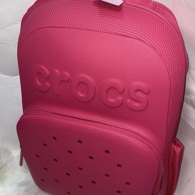 Hot Pink Croc-Embossed Backpack Amazon.com: Generic Authentic Crocodile Skin Female Top  main image 4