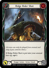 Ridge Rider Shot (Yellow) [ARC064-C] (Arcane Rising)  1st Edition Rainbow Foil N