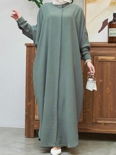 Dubai Women Abaya Long Maxi Dress Turkey Kaftan Modest Islamic Robes Ramadan New