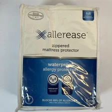 Allerease Waterproof Allergy  Protection Full Size Mattress Protector
