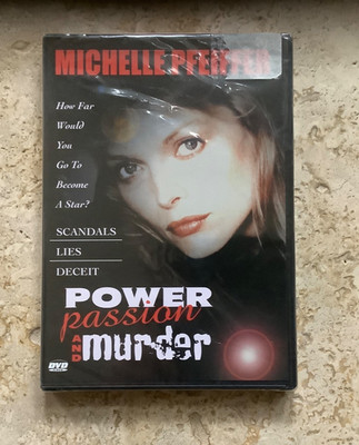 ''Power, Passion, and Murder''  DVD Starring Michelle Pfeiffer (Brand New sealed)