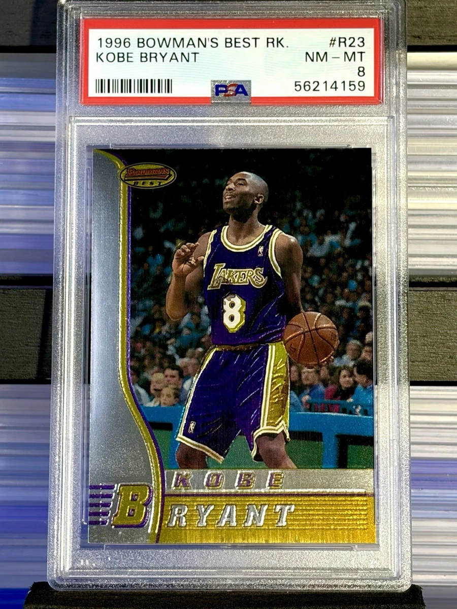 Topps Kobe Bryant 8 Graded Basketball Sports Trading Cards
