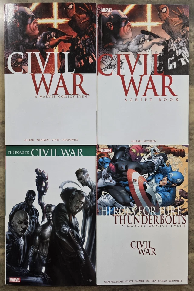 Civil War: TPB Lot (16 Volumes) Marvel Comics (Millar / McNiven / Straczynski) - Image 2 of 4