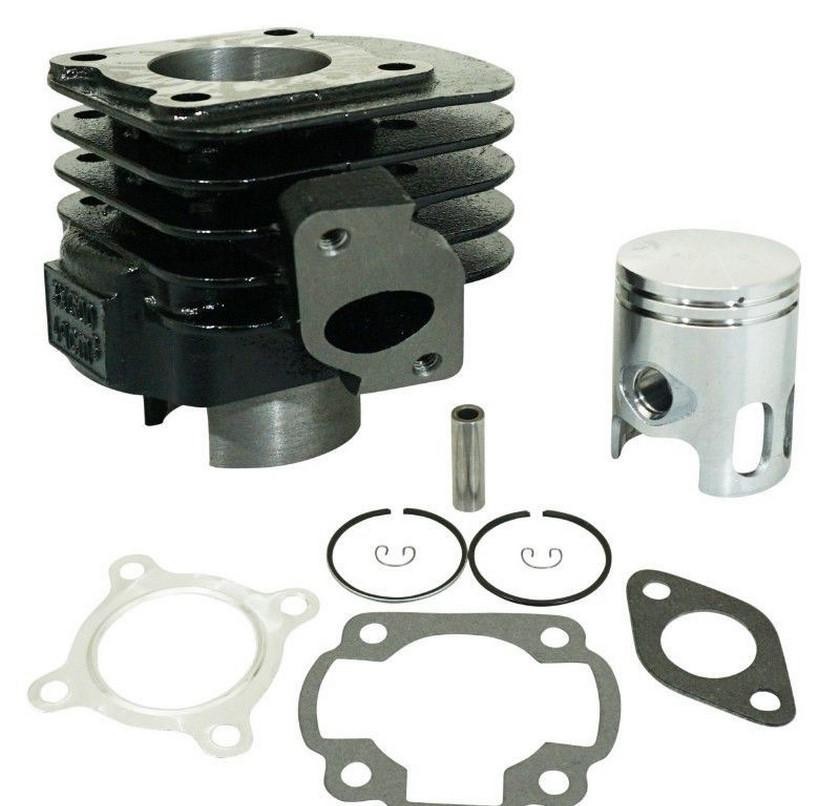 Cylindre piston fonte axe 10 Olympia MBK Ovetto Mach-G Jog Neos Aprilia SR