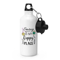 NäHen Ist Mein Happy Platz Sports Wasserflasche Abwasserkanal Strick Oma Mama