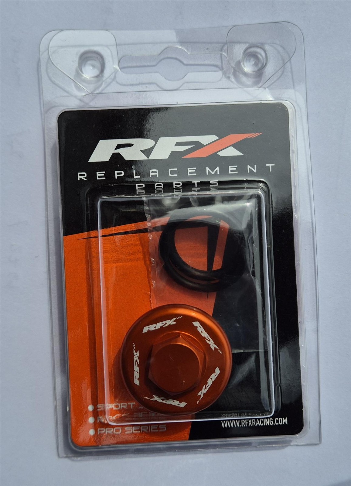 RFX Race Orange KTM Oil Filler Plug Replacement