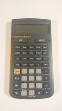 Calculated Industries Construction Master 5 Calculator Tested with New Battery