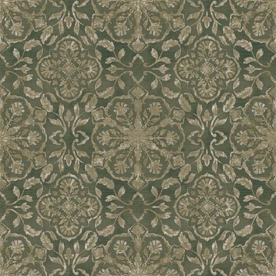 DWP0353-01-Elegance Floral Green Galerie Wallpaper