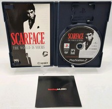 Scarface: The World Is Yours - PS2, 2006 CIB VGC Black Label Tested