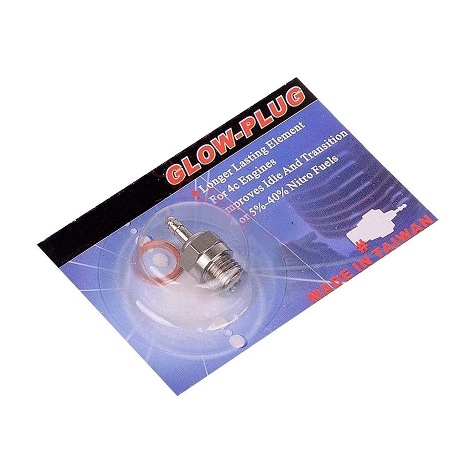 2PCS ShareGoo Spark Glow Plug No.3 N3 Hot 70117 Compatible with Traxxas Kyosh... - Image 4 of 4