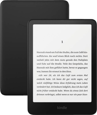 Kindle Paperwhite (16GB) with ads Schwarz E-Book 16GB *Versandrückläufer*