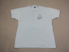 Vintage Lutheran Church Shirt Mens Extra Large XL Blue Gloria Dei Made in USA