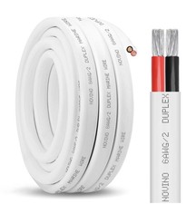 6 Gauge Marine Wire 6 AWG 100ft Duplex Tinned Copper Marine Grade Cable
