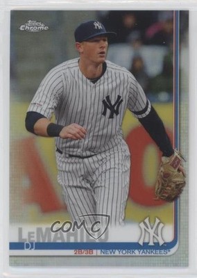 2019 Topps Chrome Update Target Refractor 3/250 DJ LeMahieu #5 0c2