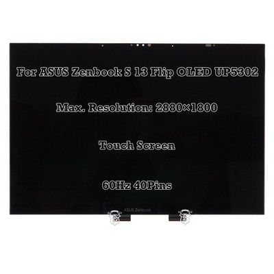 LCD Baugruppe Touch Bildschirm ASUSZenbook S 13 Flip OLED UP5302 2.8K 60Hz 40Pin