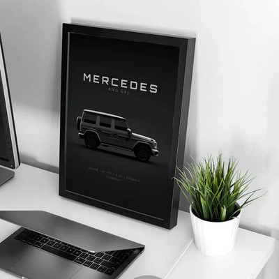 Automobil-Poster Wandkunst Bilderdruck Leinwand Wohnzimmer Dekor