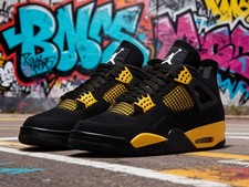 🔥Nike Air Jordan 4 Retro Thunder DH6927-017 Men's Size 7-13