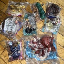 Vintage 1999 McDonalds Disney Tarzan Happy Meal Toys Full Set 1-8 New Sealed