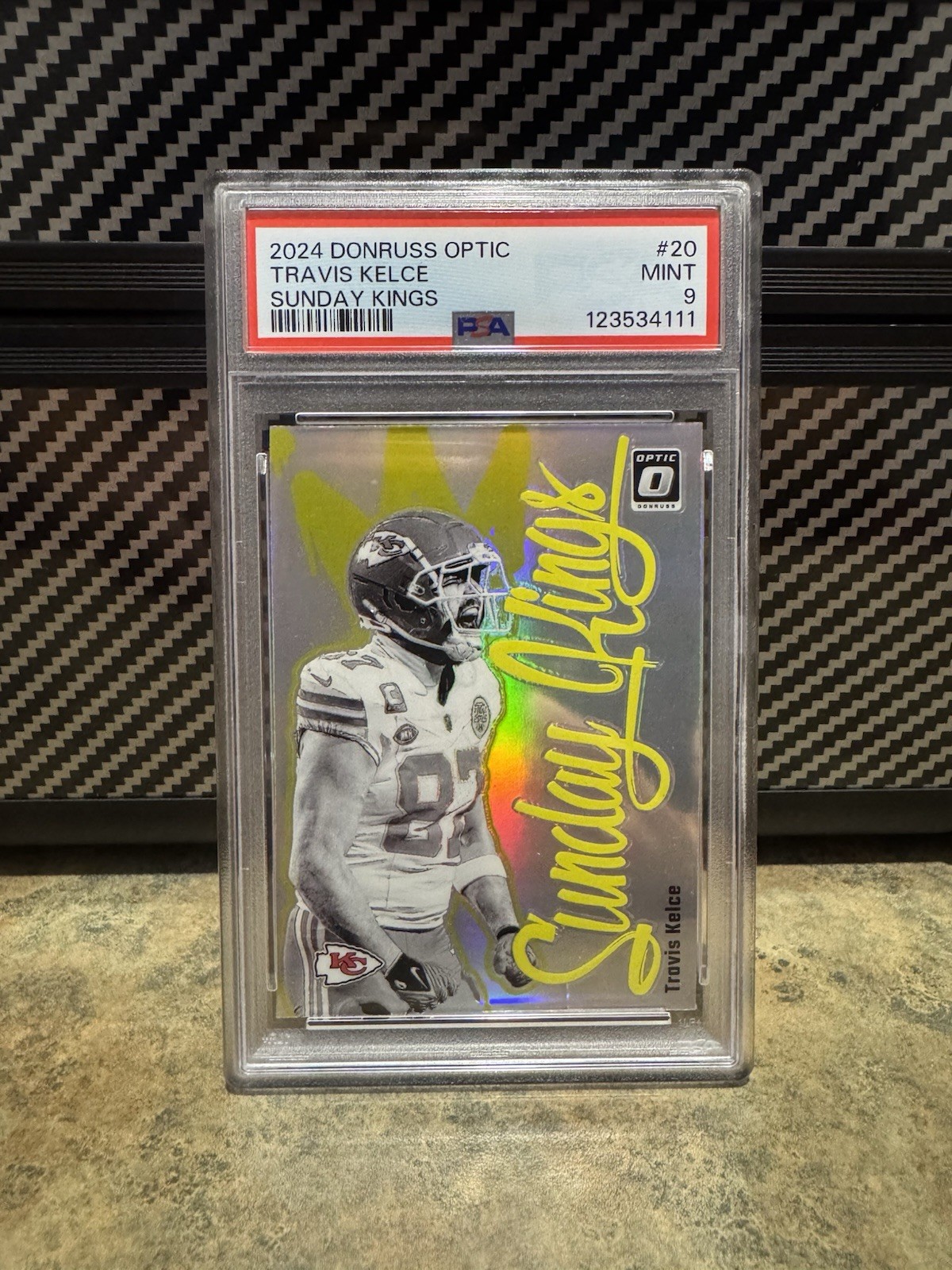 2024 Panini Donruss Optic - Sunday Kings Travis Kelce #20