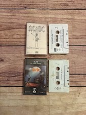 ACDC Cassette Lot Of 2 Let There Be Rock Flick Of The Switch Tested Rock Metal