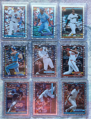 2026 MLB Topps Series 1 Baseball CRACKLE FOIL Parallel 1991 75th * you pick card