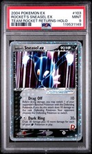 2004 POKEMON EX TEAM ROCKET RETURNS #103 ROCKET'S SNEASEL EX-HOLO PSA 9 on eBay