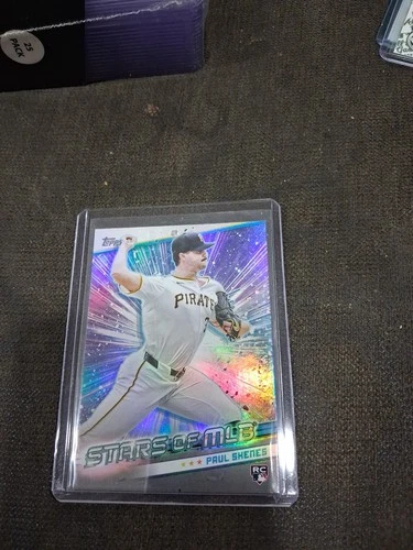 Paul Skenes- 2024 Topps🔥ROOKIE CARD🔥Stars of MLB Insert🔥#SMLB-64 Pirates