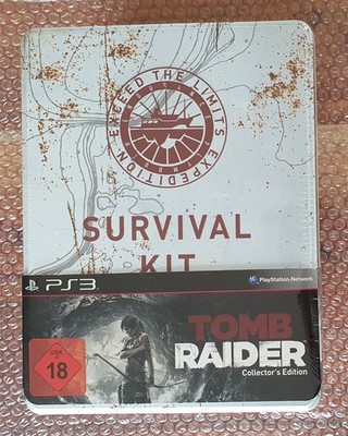 *NEU* + OVP Tomb Raider - Survival Kit Collector's Edition (Sony PlayStation 3)