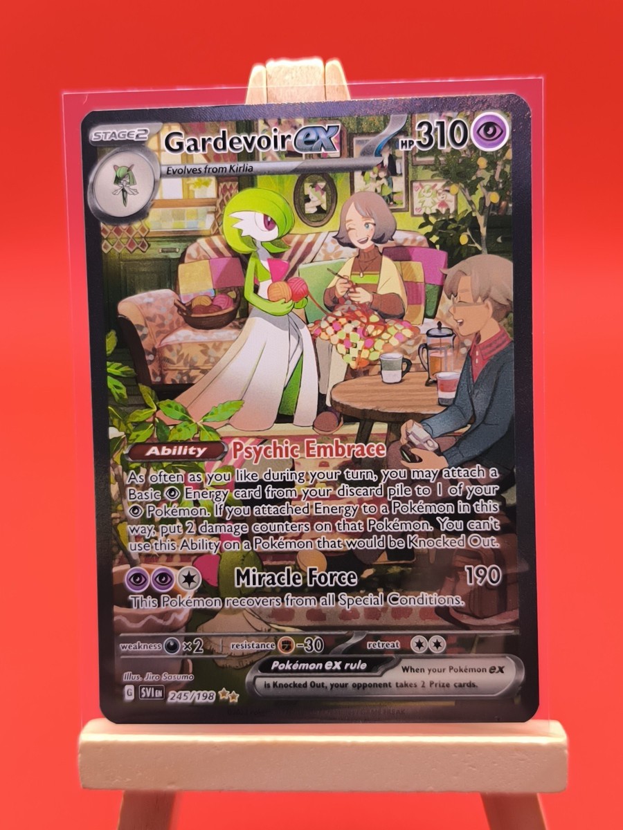 Gardevoir ex 245/198 Scarlet & Violet Illustration Full Art Holo