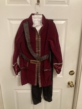 Disney Store Captain Hook Costume 5 Piece From Peter Pan Child Size Large L 10