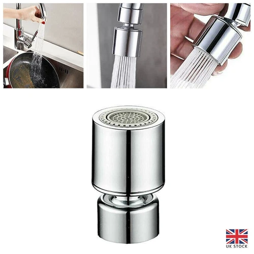 Kitchen Tap Aerator 360° Rotate Faucet Swivel End Diffuser Adapter Filters Spray