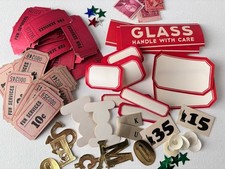 Authentic Vintage Paper Ephemera Lots 70+ Pieces Mixed Media Collage Scrapbook