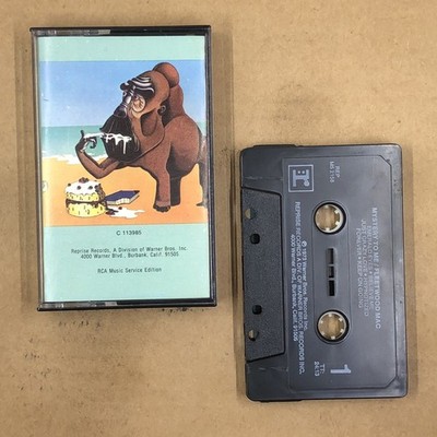 FLEETWOOD MAC Cassette Tape 70s Rock Blues MYSTERY TO ME HYPNOTIZED CLUB EDITION