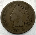 1895 Indian Head Cent Good Condition Penny 1c Cent - SV237