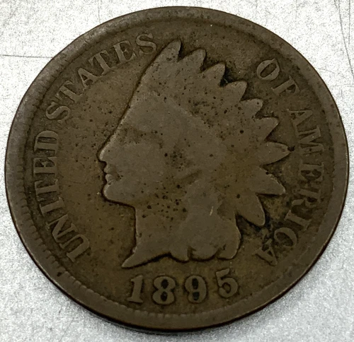 1895 Indian Head Cent Good Condition Penny 1c Cent - SV237