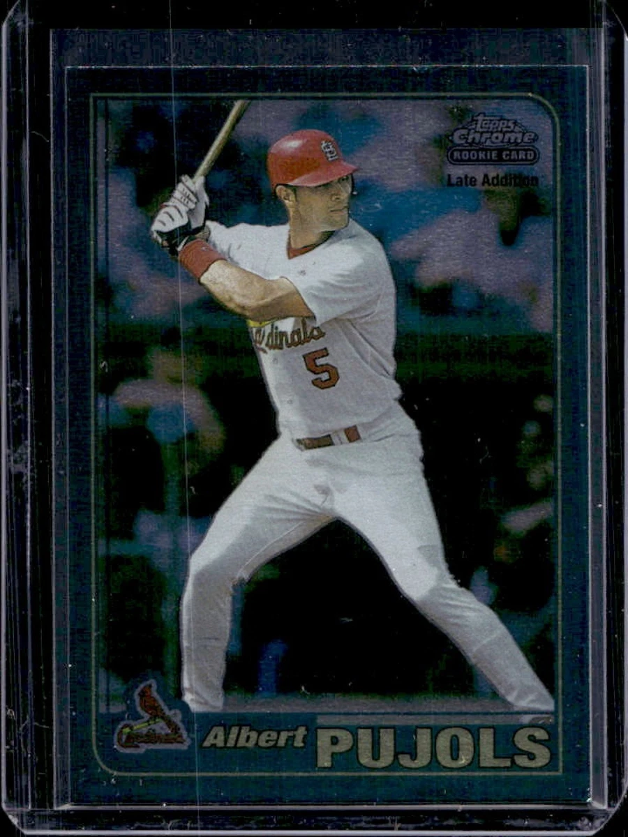2001 Topps Chrome - Albert Pujols #596 for sale | eBay