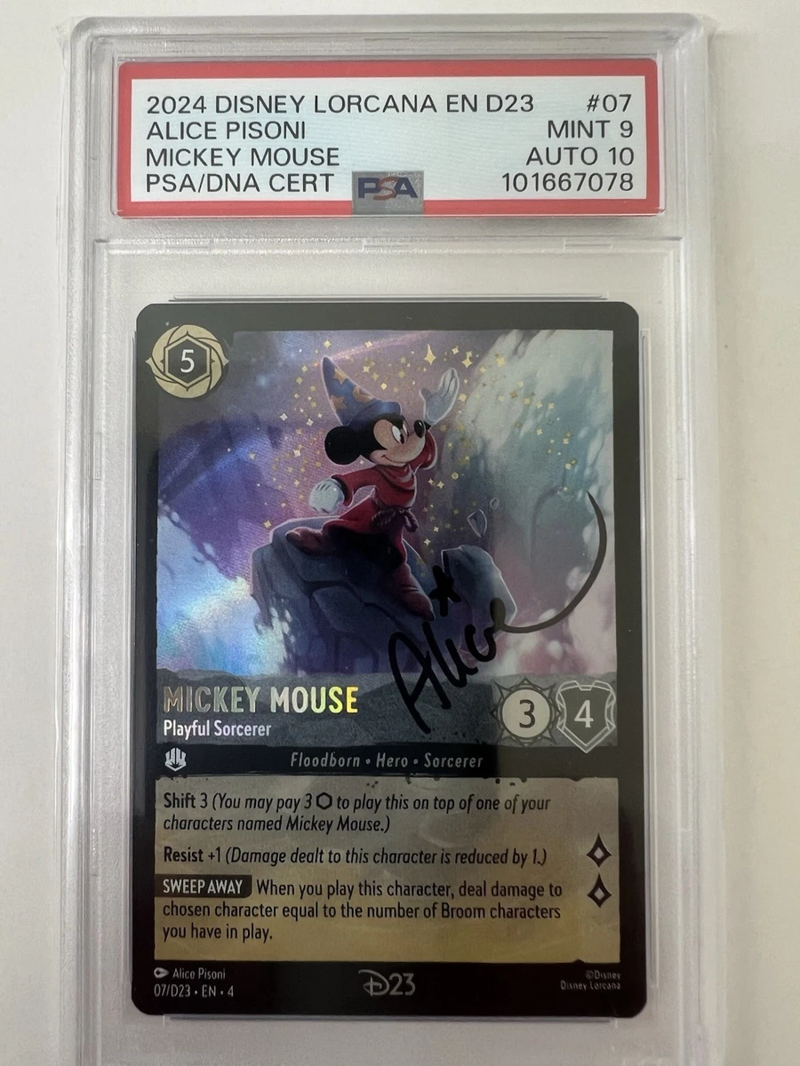 25+ Mickey Mouse - Playful Sorcerer 7 D23 Promos for sale