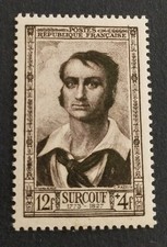 SORTI ALBUM FRANCE TIMBRE HOMMES CELEBRES 894 SURCOUF 1951 NEUF*
