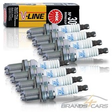 8x NGK ZÜNDKERZE FÜR AUDI A6 A8 BMW 5-ER E39 E60 7-ER E38 E65 X5 E53 Z8 CAYENNE 