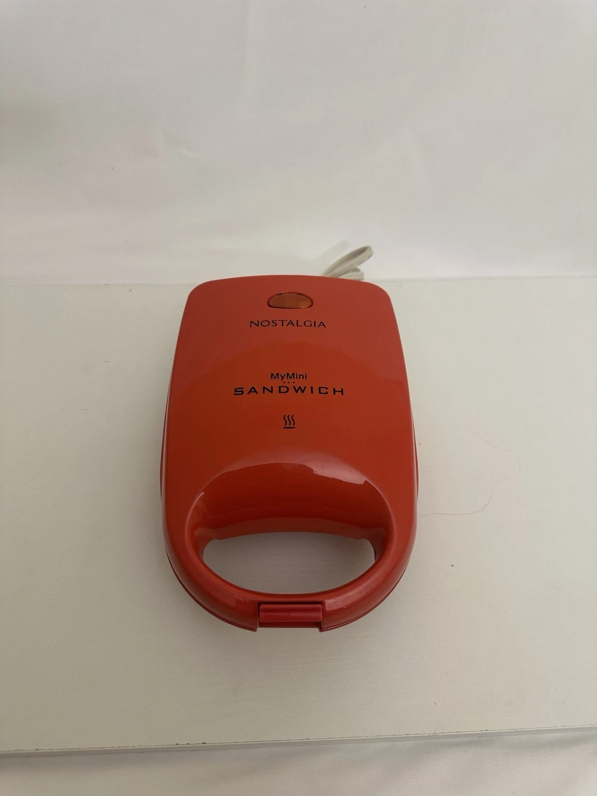 My Mini Sandwich Maker Red Nostalgia Products Electric