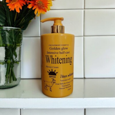 Golden Glow Goat Milk Intensive H.C Lightening Shower Cream 1000m