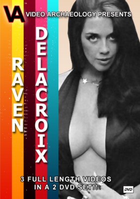 70's Retro Pin-Up Raven De La Croix 3 Rarely Seen Features in Color