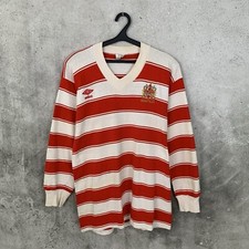 WIGAN WARRIORS 1986 HOME RUGBY LEAGUE SHIRT UMBRO LONGSLEEVE JERSEY SIZE XL